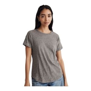 Madewell Whisper Rib-Crewneck Tee Size XS